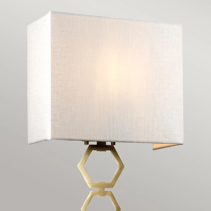 Elstead Lighting LED Wandlamp Ria | 1X E27 Max 60W | Aged Brass