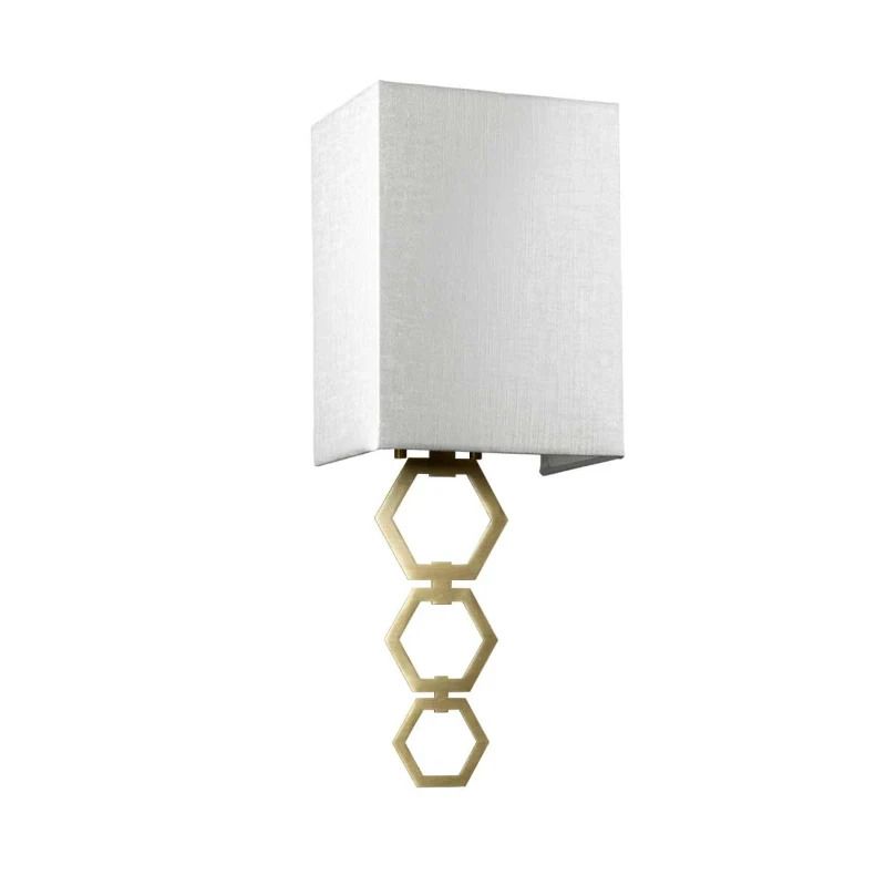 Elstead Lighting LED Wandlamp Ria | 1X E27 Max 60W | Aged Brass