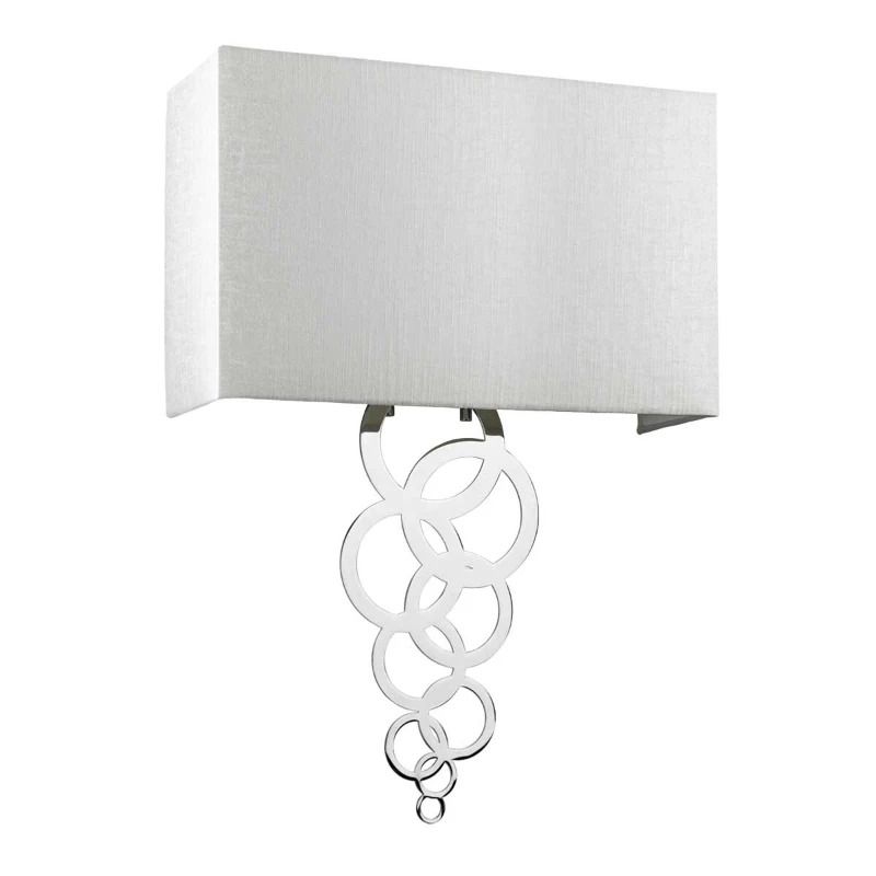 Elstead Lighting LED Wandlamp Rosa | 2X E27 Max 60W | Polished Chrome