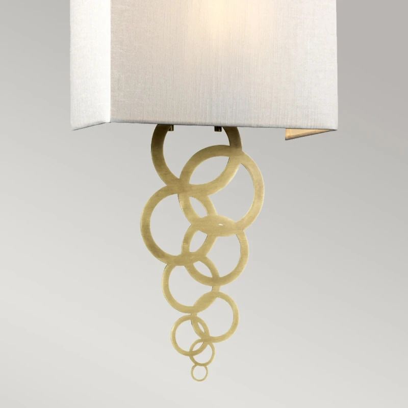 Elstead Lighting LED Wandlamp Rosa | 1X E27 Max 60W | Aged Brass