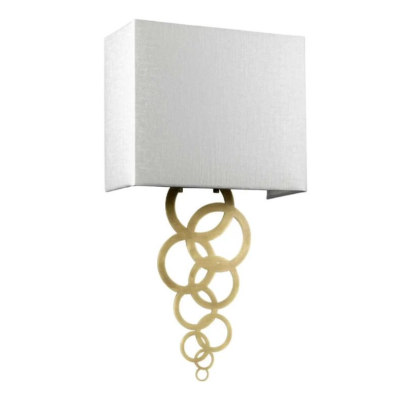 Elstead Lighting LED Wandlamp Rosa | 1X E27 Max 60W | Aged Brass