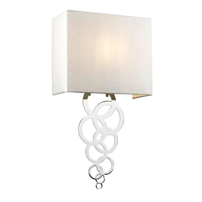 Elstead Lighting LED Wandlamp Rosa | 1X E27 Max 60W | Polished Chrome