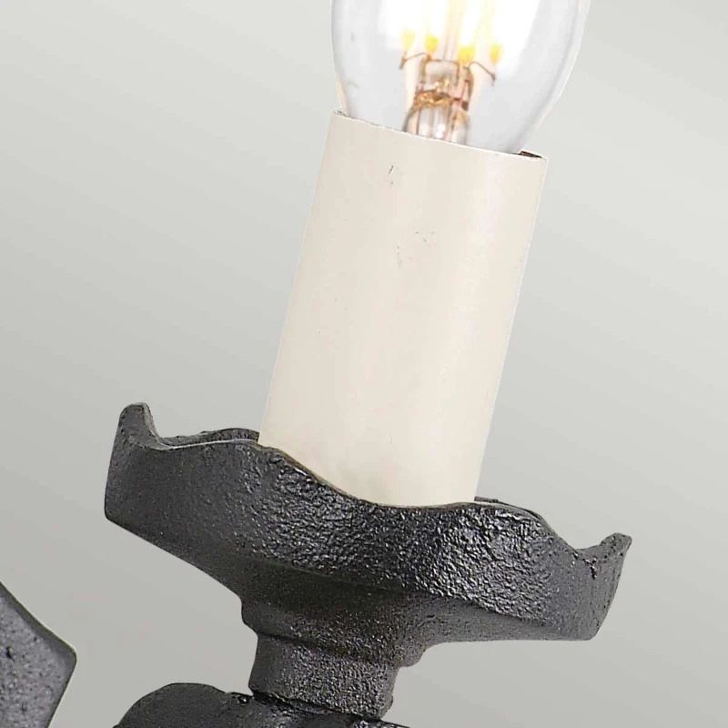 Elstead Lighting LED Wandlamp Rectory | 1X E14 Max 60W | Black