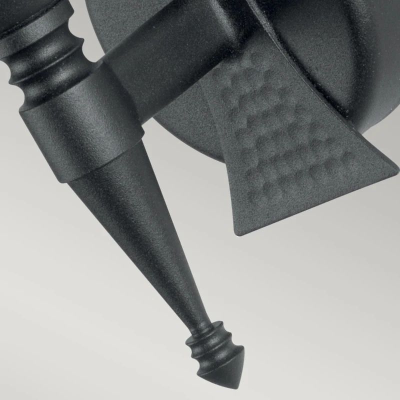 Elstead Lighting LED Wandlamp Saxon | 1X E14 Max 60W | Black