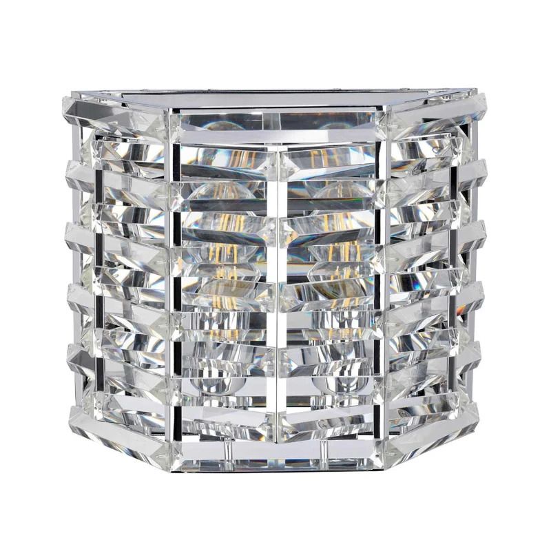 Elstead Lighting LED Wandlamp Shoal | 2X E27 Max 60W | Polished Nickel