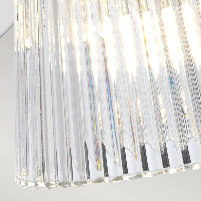 Quintiesse LED Badkamerarmatuur Addison | 3W 3000K 300Lm 830 | IP44 | Dimbaar | Polished Chrome