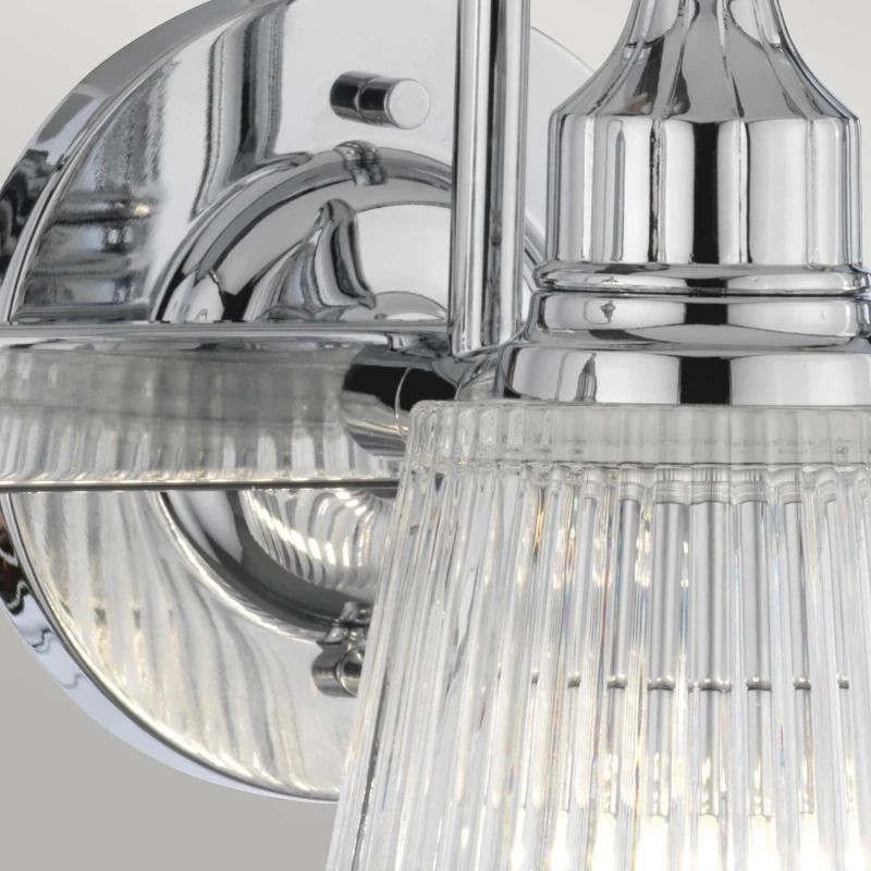 Quintiesse LED Badkamerarmatuur Addison | 3W 3000K 300Lm 830 | IP44 | Dimbaar | Polished Chrome