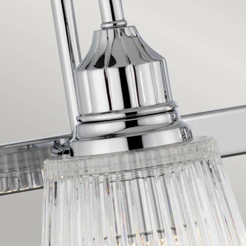 Quintiesse LED Badkamerarmatuur Addison | 3W 3000K 300Lm 830 | IP44 | Dimbaar | Polished Chrome