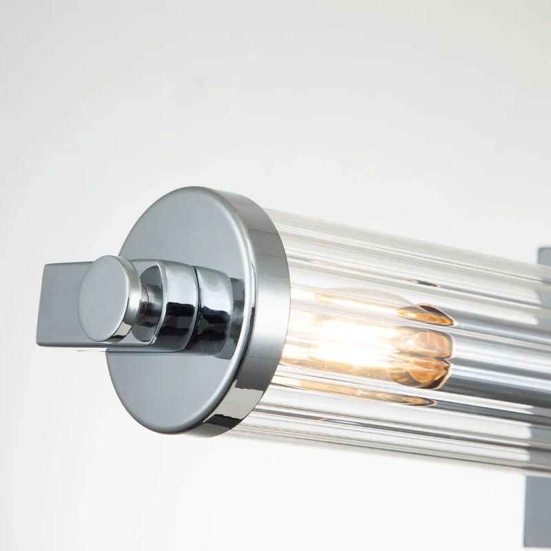 Kichler LED Wandlamp Azores | 4X E14 Max 40W | IP44 | Polished Chrome