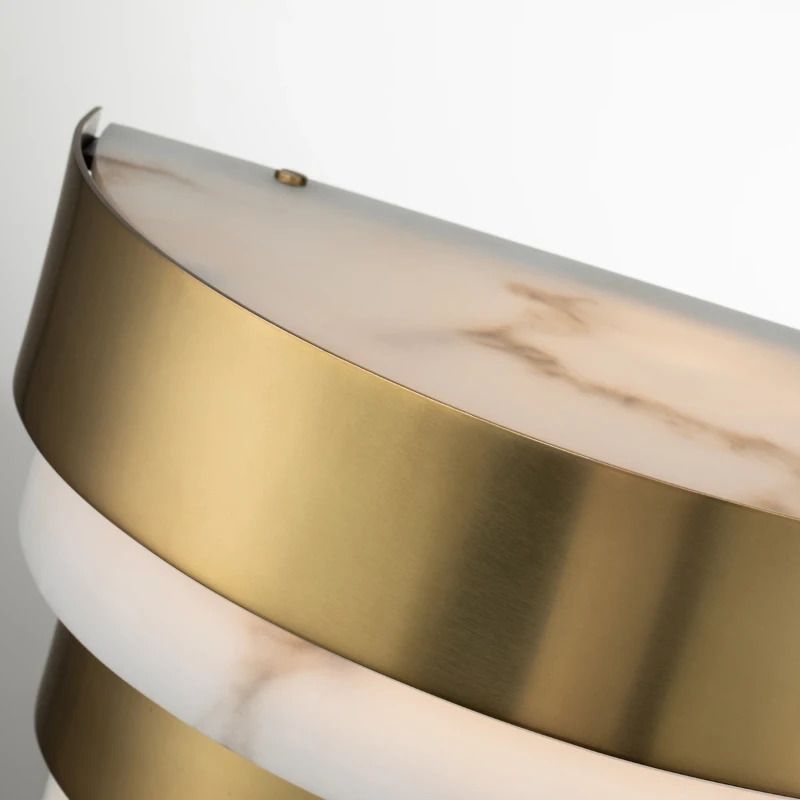 Hinkley LED Wandlamp Echelon | 12W 3000K 1080Lm 830 | Heritage Brass