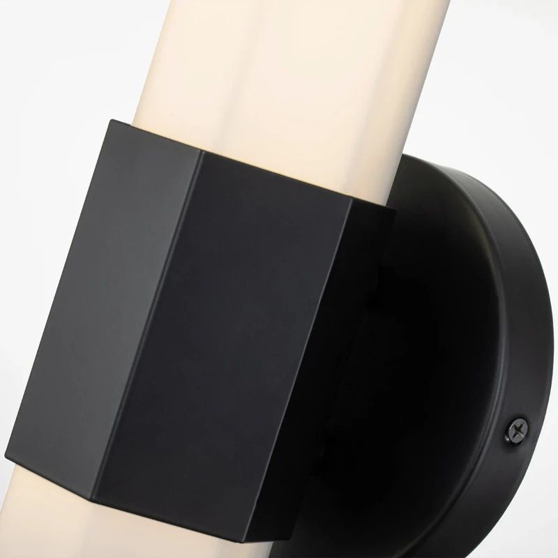 Hinkley LED Badkamerarmatuur Facet | 12W 3000K 1080Lm 830 | IP44 | Matte Black
