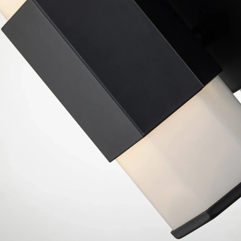 Hinkley LED Badkamerarmatuur Facet | 12W 3000K 1080Lm 830 | IP44 | Matte Black
