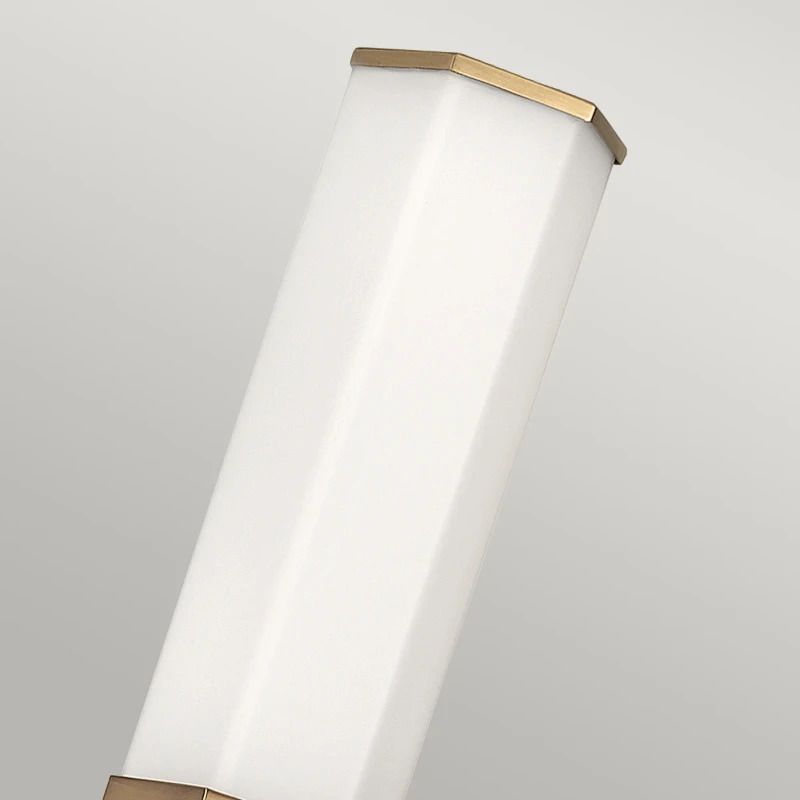 Hinkley LED Badkamerarmatuur Facet | 12W 3000K 1080Lm 830 | IP44 | Heritage Brass