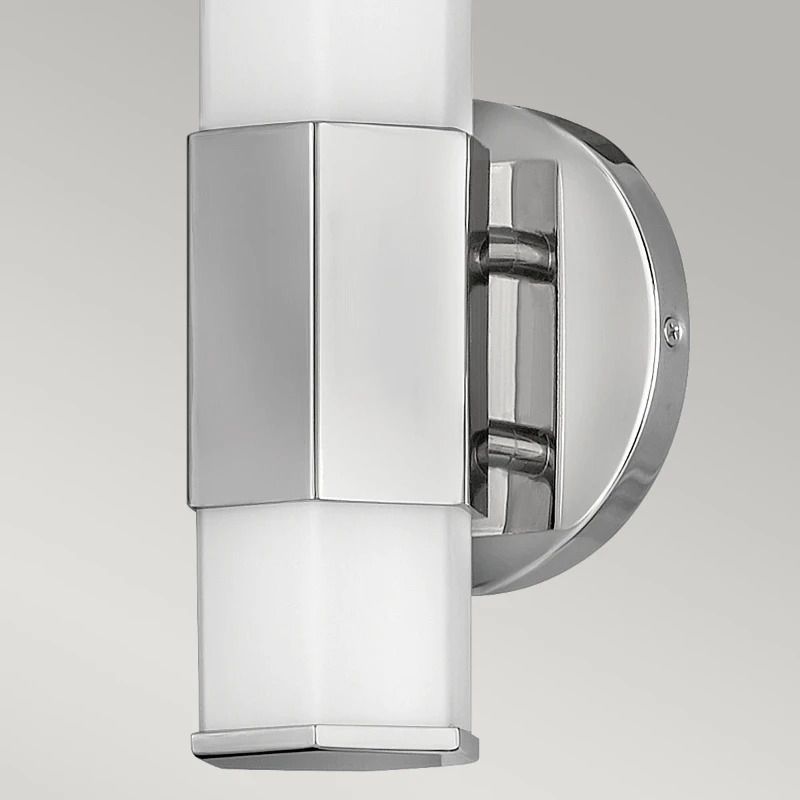 Hinkley LED Badkamerarmatuur Facet | 12W 3000K 1080Lm 830 | IP44 | Polished Chrome