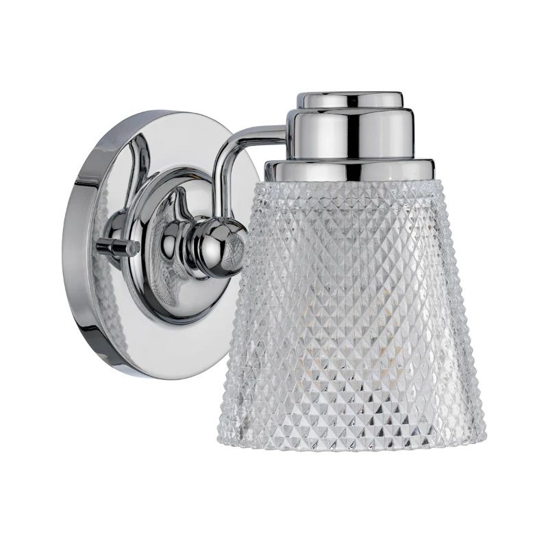 Quintiesse LED Badkamerarmatuur Hudson | 3W 3000K 300Lm 830 | IP44 | Dimbaar | Polished Chrome