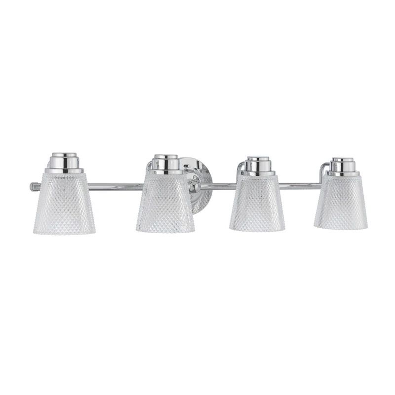 Quintiesse LED Badkamerarmatuur Hudson | 3W 3000K 300Lm 830 | IP44 | Dimbaar | Polished Chrome