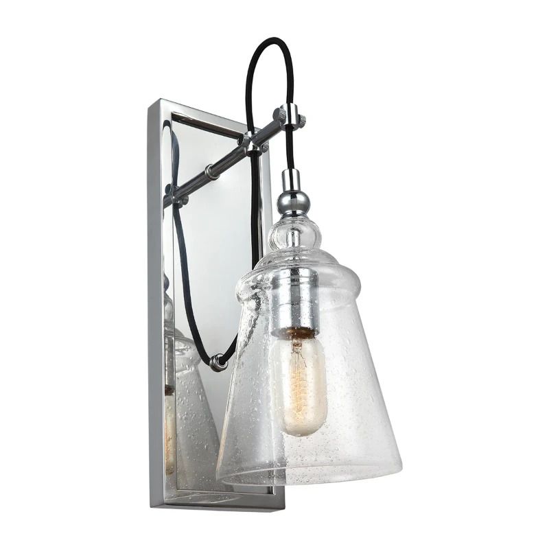 Feiss LED Wandlamp Loras | 1X E27 Max 60W | Chrome