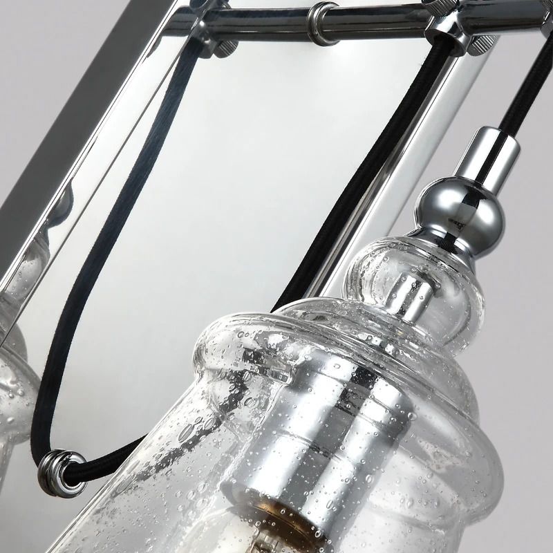 Feiss LED Wandlamp Loras | 1X E27 Max 60W | Chrome