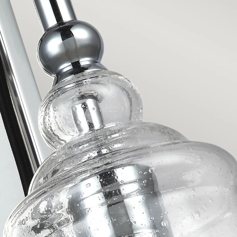 Feiss LED Wandlamp Loras | 1X E27 Max 60W | Chrome