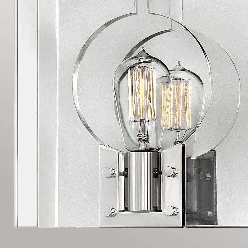 Lisa McDennon by Hinkley LED Wandlamp Ludlow | 1X E27 Max 60W | Polished Nickel