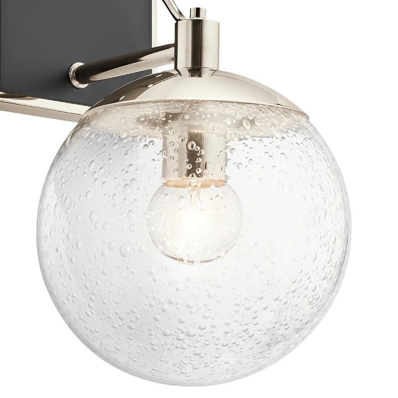 Kichler LED Wandlamp Marilyn | 1X E27 Max 60W | Polished Nickel