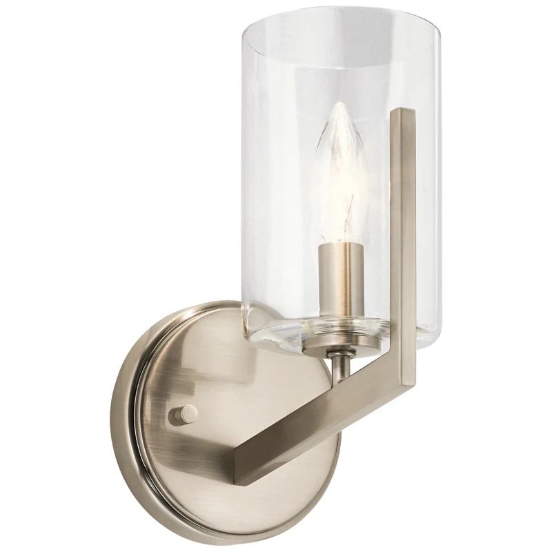 Kichler LED Wandlamp Nye | 1X E14 Max 40W | Classic Pewter