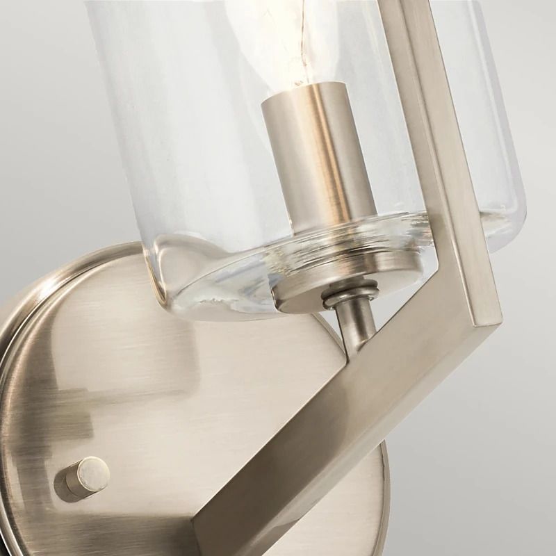 Kichler LED Wandlamp Nye | 1X E14 Max 40W | Classic Pewter