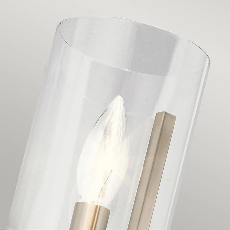 Kichler LED Wandlamp Nye | 1X E14 Max 40W | Classic Pewter