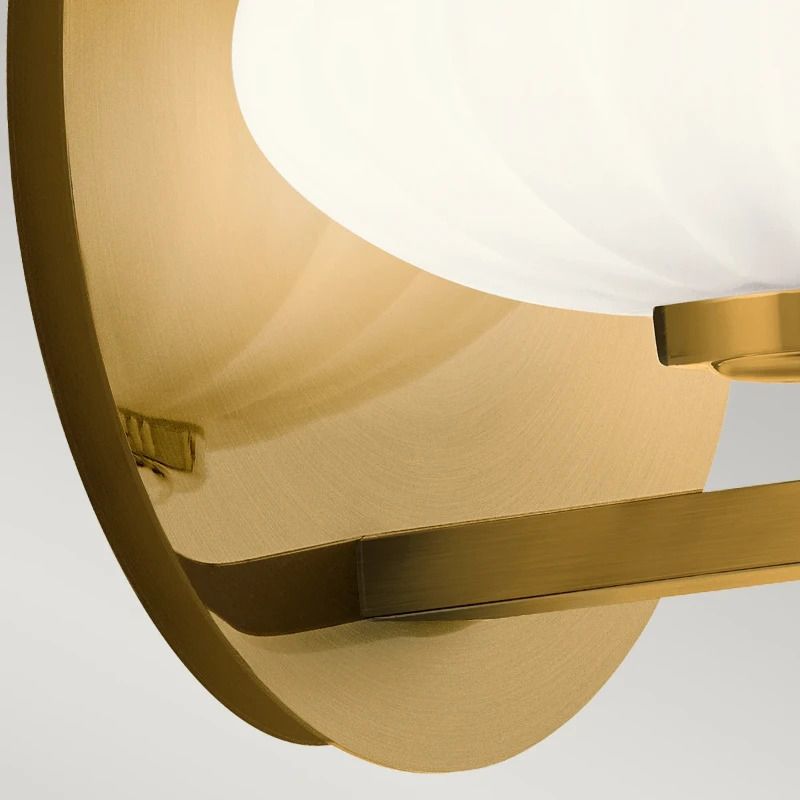 Kichler LED Wandlamp Pim | 3W 3000K 300Lm 830 | IP44 | Dimbaar | Fox Gold