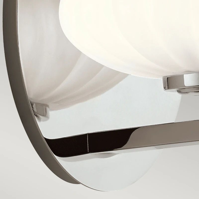 Kichler LED Wandlamp Pim | 3W 3000K 300Lm 830 | IP44 | Dimbaar | Polished Chrome