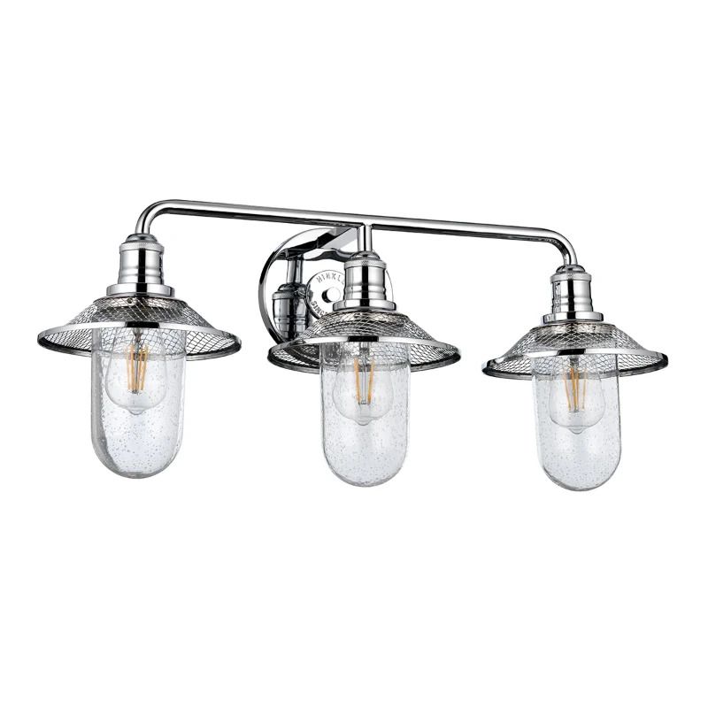 Hinkley LED Badkamerarmatuur Rigby | 3X E27 Max 40W | IP44 | Polished Chrome