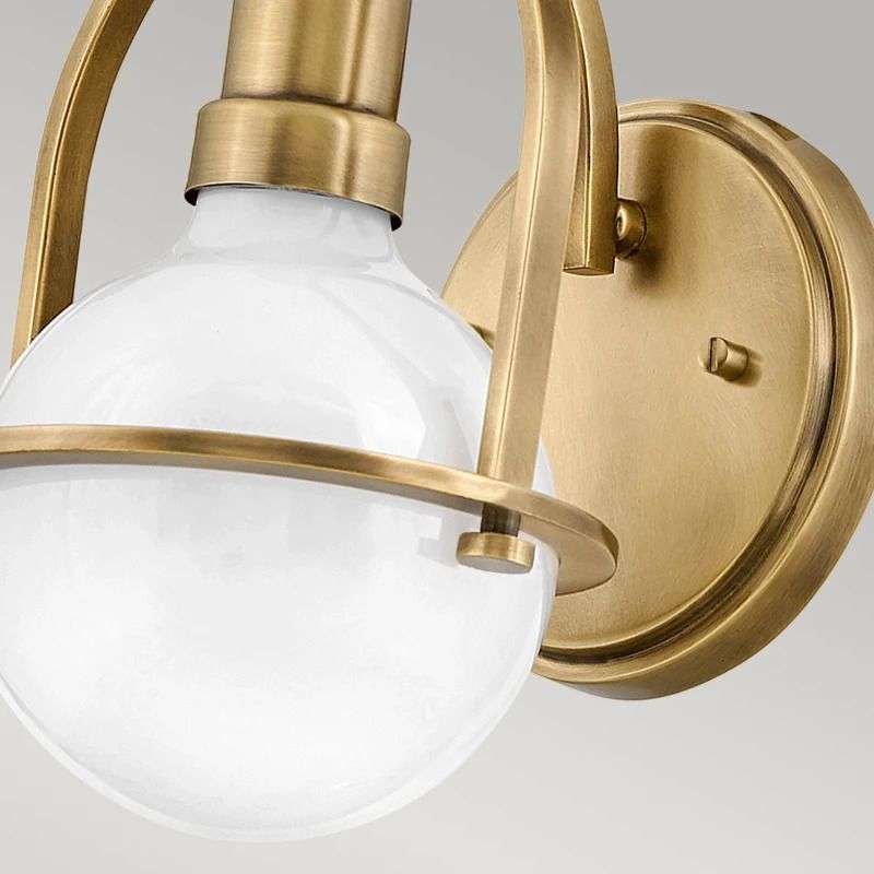 Hinkley LED Wandlamp Somerset | 60W | Heritage Brass