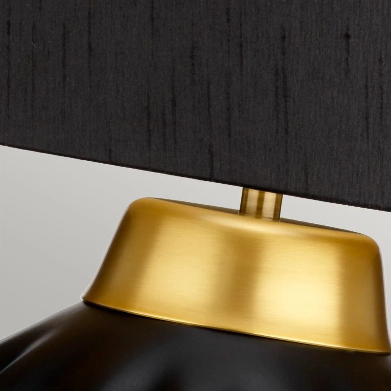 Quintiesse LED Tafellamp Bexley | 1X E27 Max 60W | Black & Brushed Brass