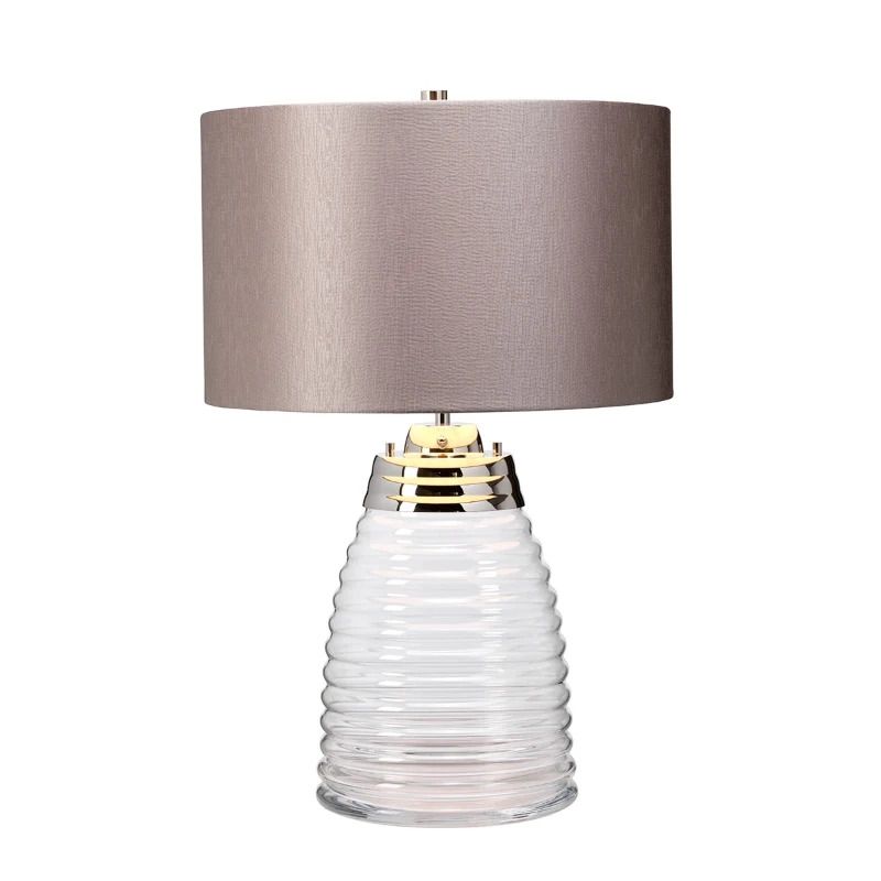 Quintiesse LED Tafellamp Milne | E27 60W 3000K 620Lm 830 | Polished Nickel