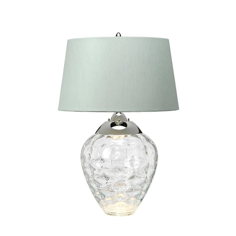 Quintiesse LED Tafellamp Samara | E27 60W 3000K 620Lm 830 | Polished Nickel