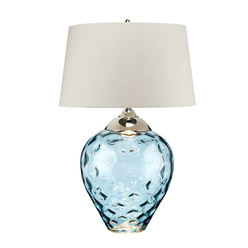 Quintiesse LED Tafellamp Samara | E27 60W 3000K 620Lm 830 | Polished Nickel