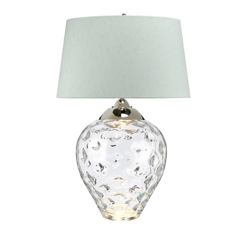 Quintiesse LED Tafellamp Samara | E27 60W 3000K 620Lm 830 | Polished Nickel