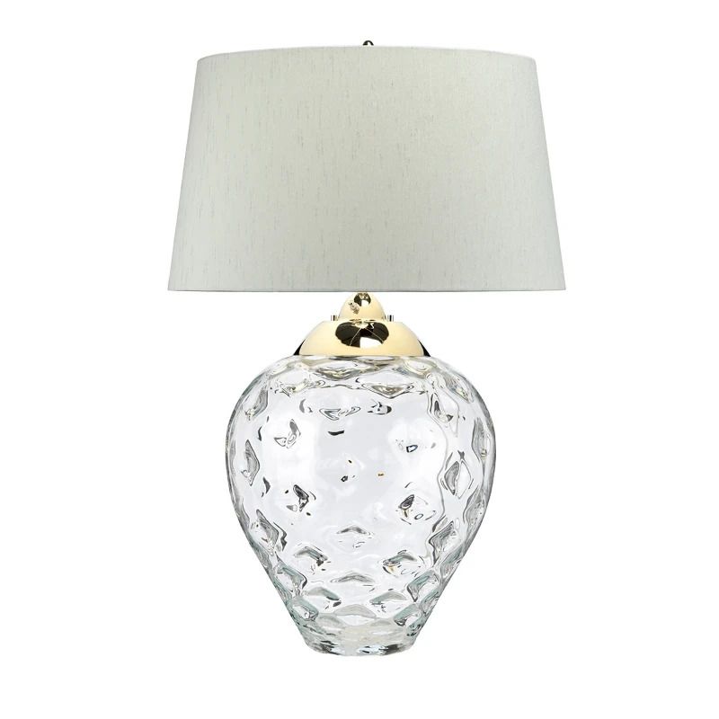Quintiesse LED Tafellamp Samara | E27 60W 3000K 620Lm 830 | Polished Nickel