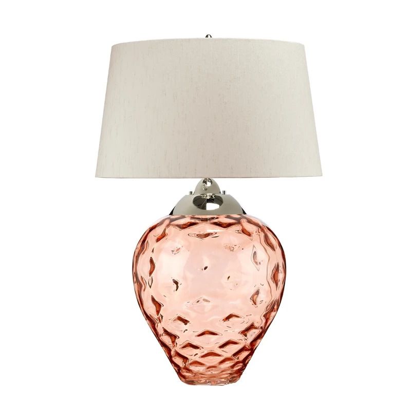 Quintiesse LED Tafellamp Samara | E27 60W 3000K 620Lm 830 | Polished Nickel