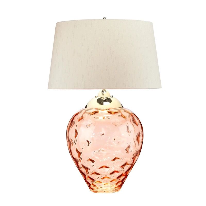 Quintiesse LED Tafellamp Samara | E27 60W 3000K 620Lm 830 | Polished Nickel