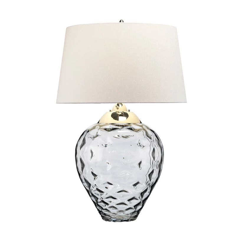 Quintiesse LED Tafellamp Samara | E27 60W 3000K 620Lm 830 | Polished Nickel
