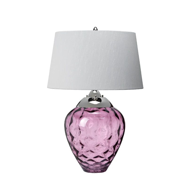 Quintiesse LED Tafellamp Samara | E27 60W 3000K 620Lm 830 | Polished Nickel