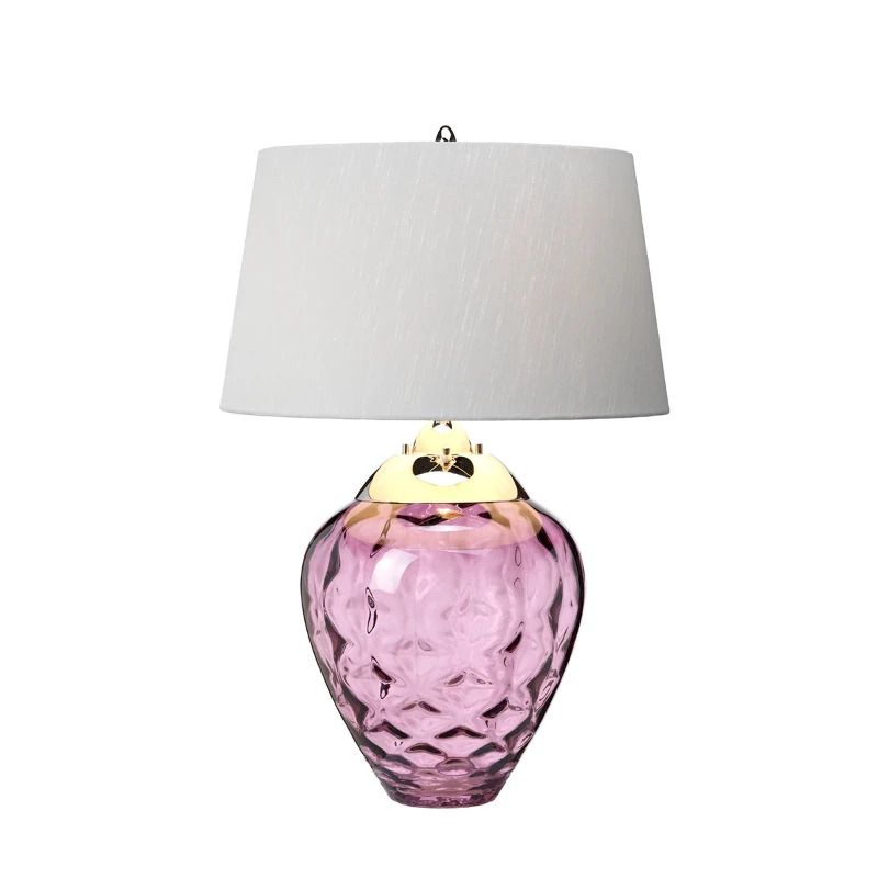 Quintiesse LED Tafellamp Samara | E27 60W 3000K 620Lm 830 | Polished Nickel