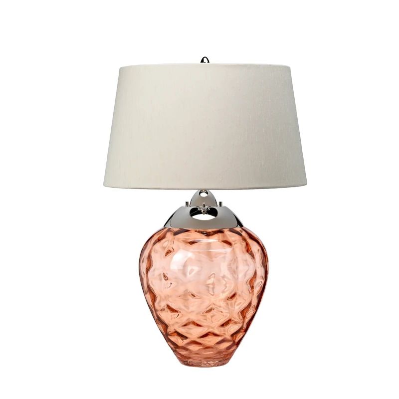 Quintiesse LED Tafellamp Samara | E27 60W 3000K 620Lm 830 | Polished Nickel