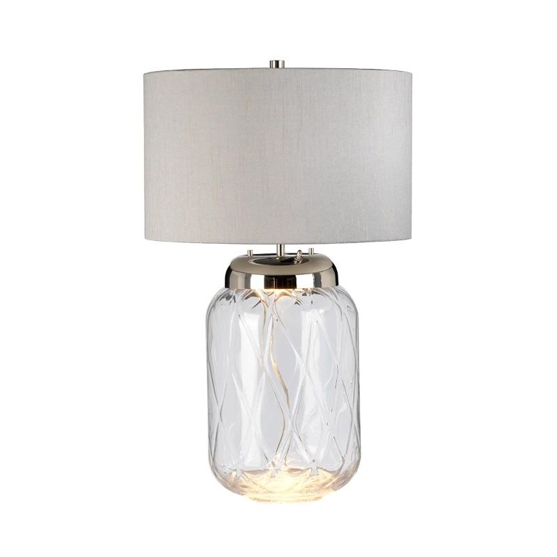 Quintiesse LED Tafellamp Sola | E27 60W 3000K 720Lm 830 | Polished Nickel