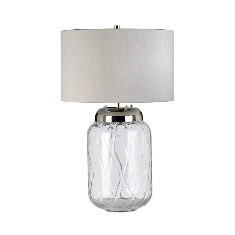 Quintiesse LED Tafellamp Sola | E27 60W 3000K 720Lm 830 | Polished Nickel
