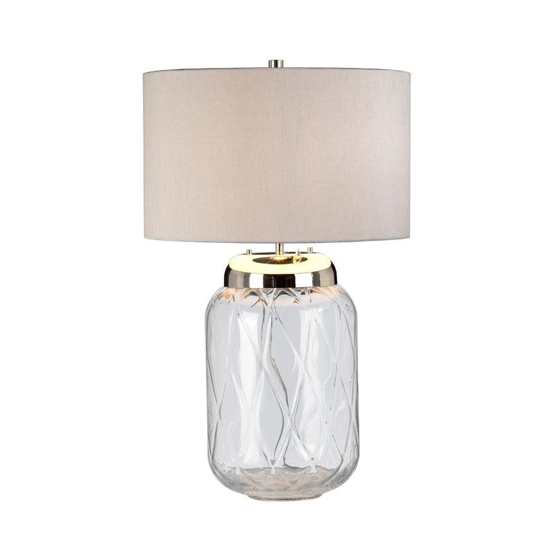 Quintiesse LED Tafellamp Sola | E27 60W 3000K 720Lm 830 | Polished Nickel