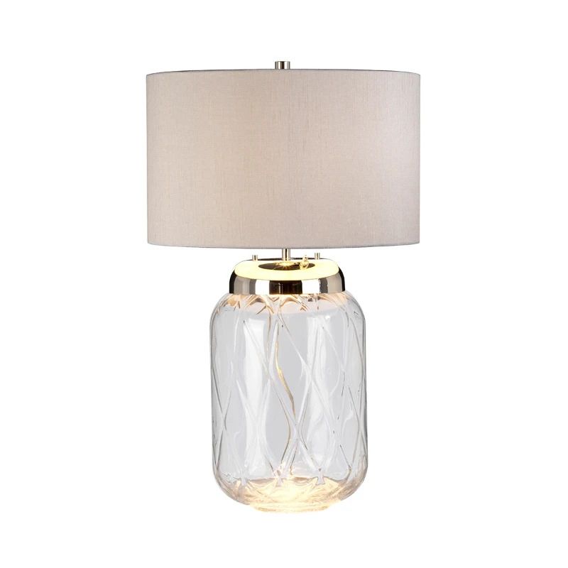 Quintiesse LED Tafellamp Sola | E27 60W 3000K 720Lm 830 | Polished Nickel