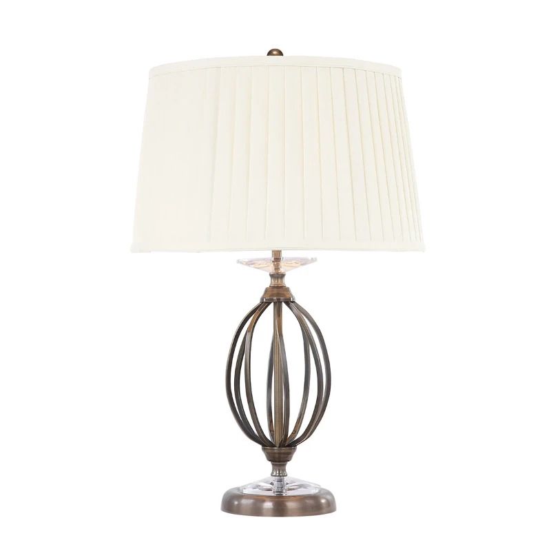 Elstead Lighting LED Tafellamp Aegean | 1X E27 Max 60W | Aged Brass