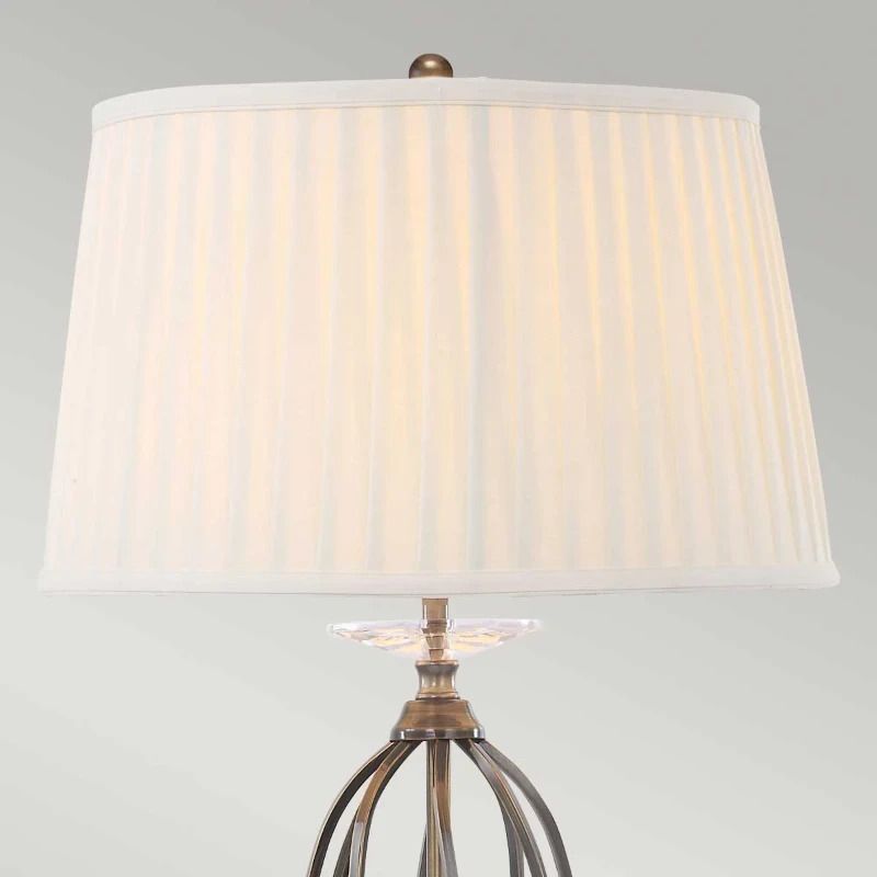 Elstead Lighting LED Tafellamp Aegean | 1X E27 Max 60W | Aged Brass